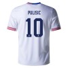 Original Fußballtrikot USA Pulisic 10 Heimtrikot 2024 Für Herren